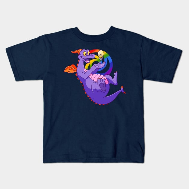 Imagination Kids T-Shirt by jfeldmanart